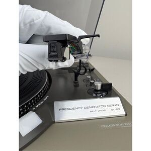 Technics SL-23 Turntable Tone Arm Assembly w/ Controls, Counterweight & Stylus A